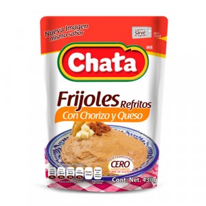 Frijoles Chorizo/Queso Chata 430g