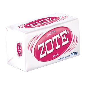 Jabón Zote Rosa 400g
