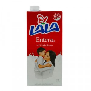 Leche Lala Entera de carton 1lt