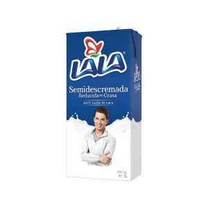 Leche Lala Semidescremada 1L
