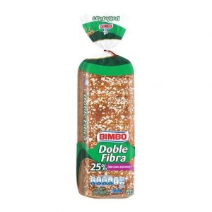Pan Doble Fibra Bimbo 610g