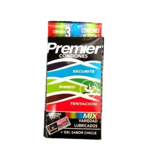 Preservativo Premier Mix c/3 + Gel