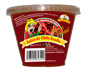 Salsa de Chile Asado 325 gr