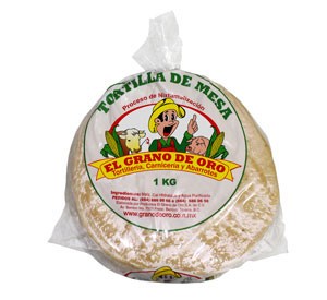 Tortilla De Maiz Amarilla Kg