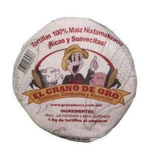 Tortilla De Maiz Blanca Kg