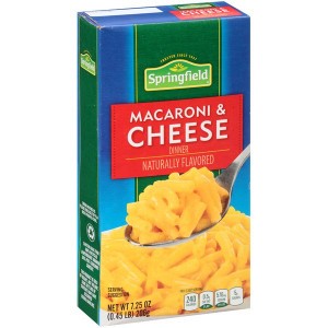 Springfield Macarrón C/Queso 206gr