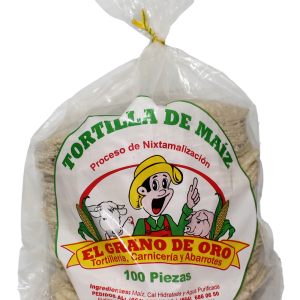 Tortilla De Maiz P/Totopo 16 C/100 Pz