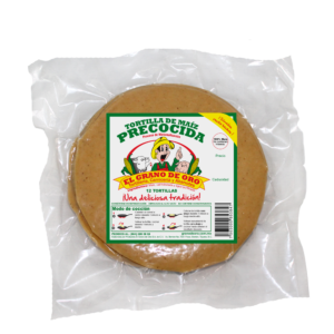 Tortilla de maíz Precocida 17 c/12pzas