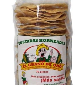 Tostadas Horneada c/30 pz
