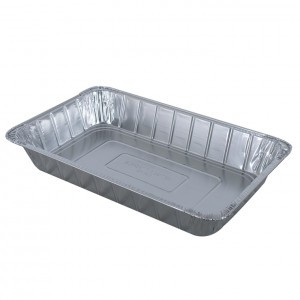 Charola Aluminio Grande pz