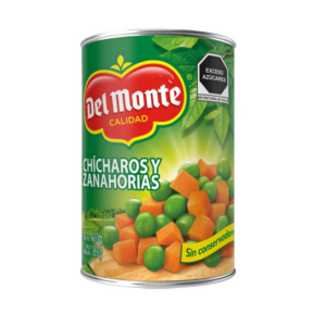 Chicharos/Zanahorias Del Monte 410g
