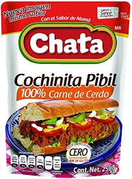 Cochinita pibil carne cerdo 250g