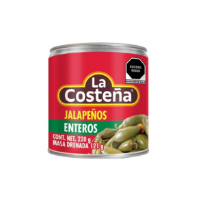 Chiles jalapeños La Costeña 220g