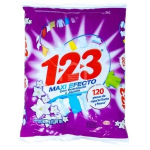 Detergente 123 900g